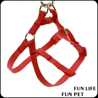 Nylon good adjustable dog harness leash collar set for dog cat pet 