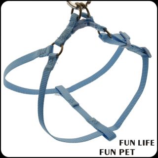 Nylon adjustable dog harness Heavy duty leash collar set for dog