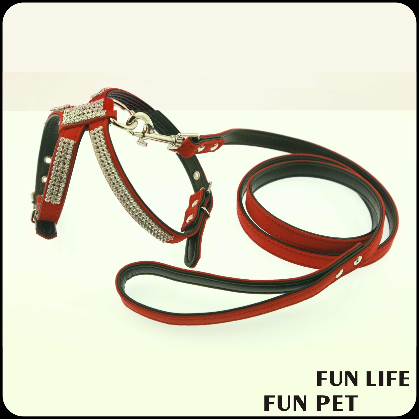 different size dog collar dog leash dog harness
