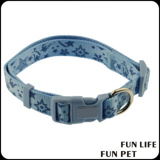Eco- friendly Nylon webbing Dog leash and collars for dog manufactuere