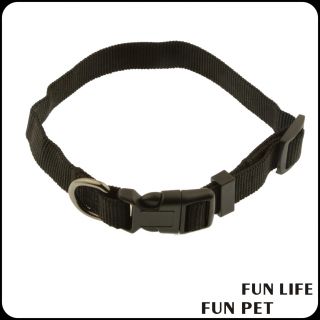 Good quality Plain blank Nylon Dog Training Collars custom pet product