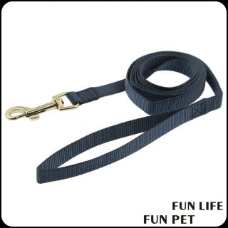 Royal blue strong nylon dog collar leash set for dog pet 