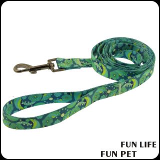 Low moq polyester dog leash  collar harness set for dog cat pet