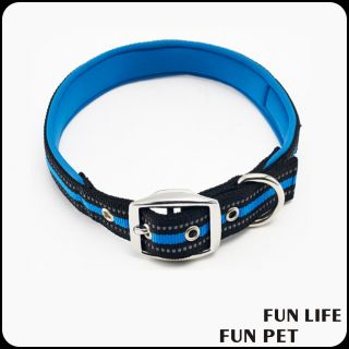 Different Sizes Dog collar and Leash with neoprene Padded Handle