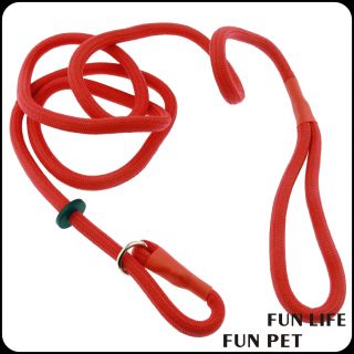 Adjustable Nylon Rope Dog Leash for Running Jogging or Walking