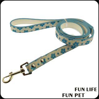  Leather dog Leash for Running Jogging or Walking 