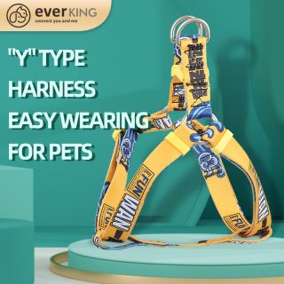 Everking Pet product luxury polyester dog harness dog military harness