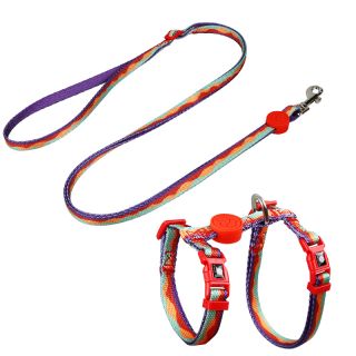 Lovely pet Harness Leash Set Adjustable Chest Cat Harness and Leash