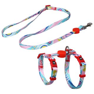 Adjustable Chest Safety cat Pet Dog Harness Cute Puppies Cat Leashes