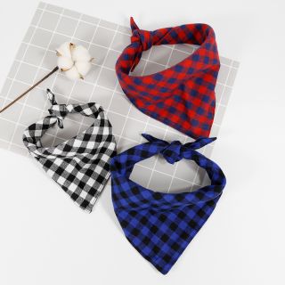 Various Pattern Pet Dog Collar Head Scarfs Dog Bandana Triangle scarfe
