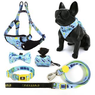 Everking 6 Pcs Set Cute Best Custom Training Dog Collars And Harnesses