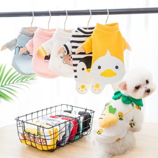 Cute Pet Clothes Cartoon Pet Clothing luxury Puppy Dogs Clothes