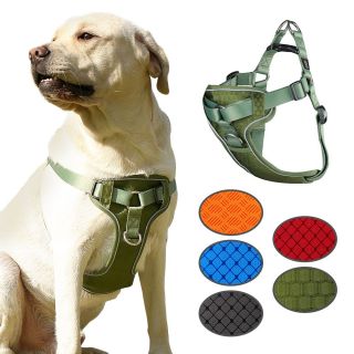 Custom Dog Harness Durable Oxford Neoprene OEM Brand Logo