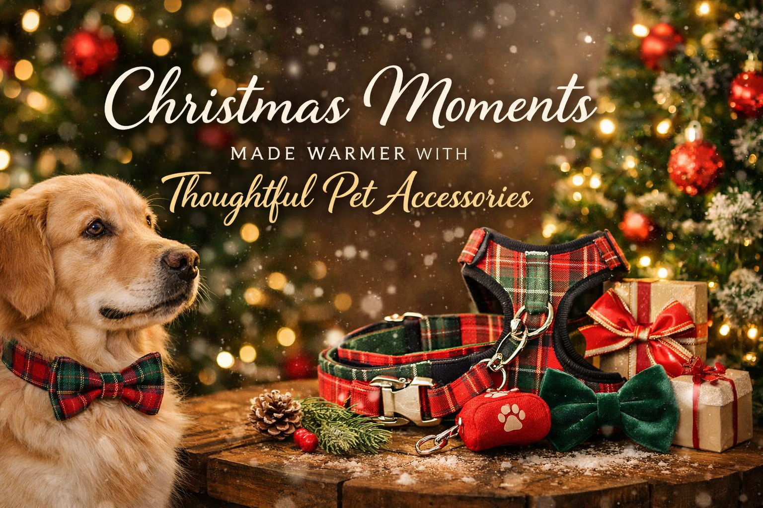 Christmas Moments Made Warmer with Thoughtful Pet Accessories