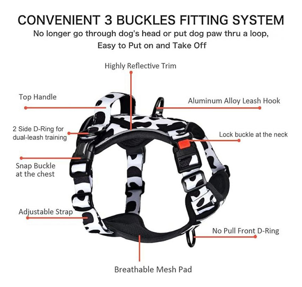 Environmentally friendly dog harness set product details