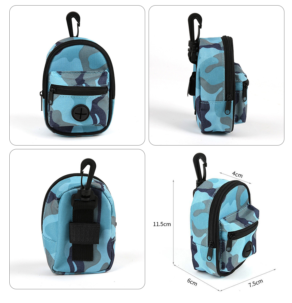 Mini walking dog poop bag dispenser product details